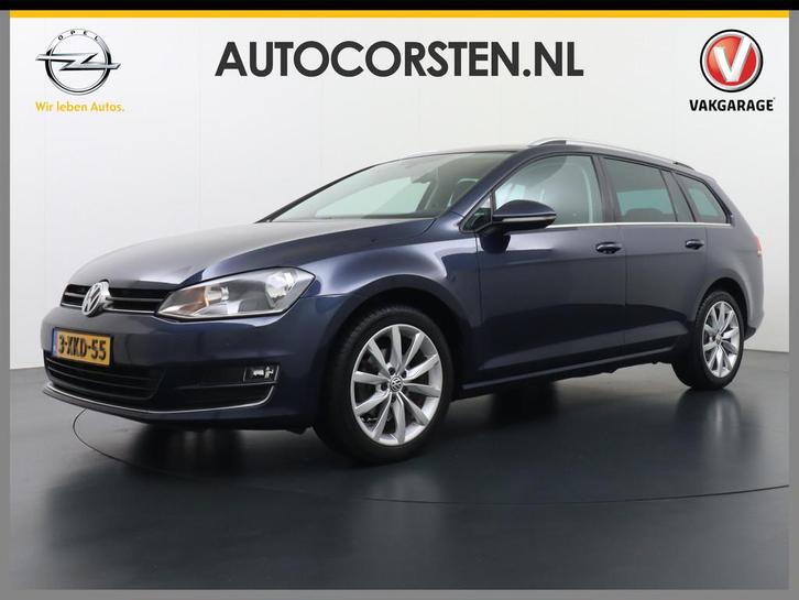 Volkswagen GOLF Variant T105PK Highline 1/2 Leder Camera Nav, Auto's, Volkswagen, Bedrijf, Te koop, Golf Variant, ABS, Achteruitrijcamera