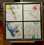 zeefdruk sport Jeroen Dercksen sport gesigneerd 79 /150., Antiek en Kunst, Kunst | Litho's en Zeefdrukken, Ophalen
