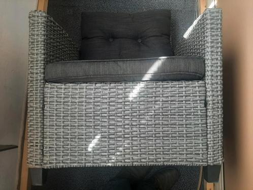 Loungeset: 2x 1-zits en 1x 2 zits + salontafel., Tuin en Terras, Tuinsets en Loungesets, Nieuw, Loungeset, Kunststof, 4 zitplaatsen