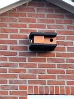 Vogelhuisjes, tweedelig met bitumen dakbedekking, Ophalen of Verzenden, Nieuw, Hout, Broedkooi of Kweekkooi