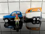 Playmobil Auto met Trailer & Poppetje, Ophalen of Verzenden