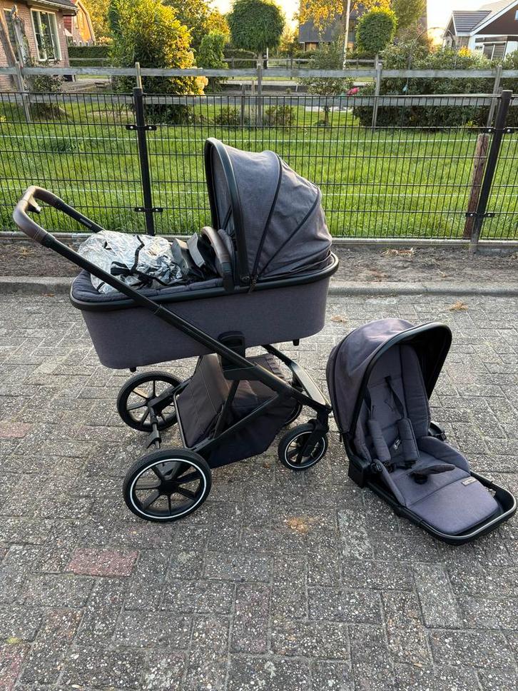 Qute kinderwagen Q-rider, Kinderen en Baby's, Kinderwagens en Combinaties, Gebruikt, Overige merken, Verstelbare duwstang, Ophalen