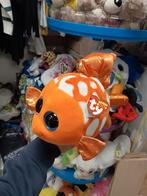 Oranje Vis Knuffel - Ty Beanie Boos, Ophalen of Verzenden, Zo goed als nieuw, Ty, Customerservice@ty.com