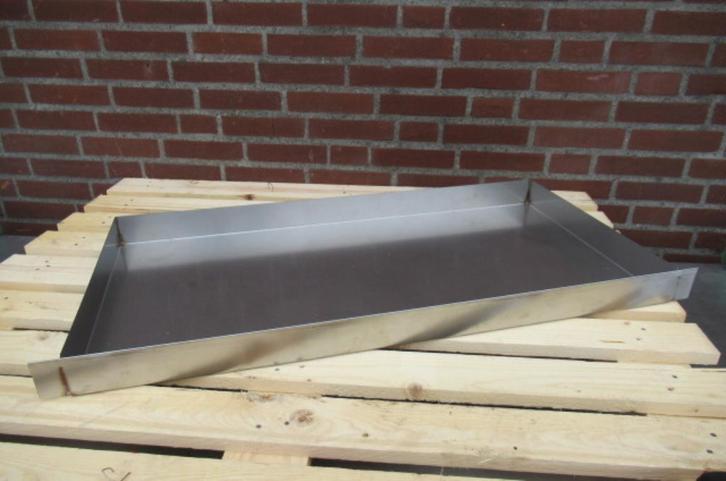 Lekbak opvangbak 20 liter RVS roestvrijstaal oldtimer, Auto diversen, Autogereedschap, Ophalen of Verzenden