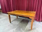 Mooie brede eettafel. 160x 100, Huis en Inrichting, Tafels | Eettafels, Ophalen, 50 tot 100 cm, Zo goed als nieuw, Vijf personen of meer