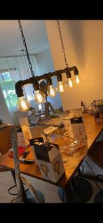 Tafellamp, Huis en Inrichting, Lampen | Tafellampen, Industrieel, Metaal, Zo goed als nieuw, 50 tot 75 cm