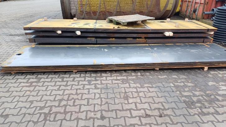 Stalen rijplaten - nieuw - div. afmetingen, Doe-het-zelf en Verbouw, Platen en Panelen, Nieuw, Overige materialen, Minder dan 20 mm