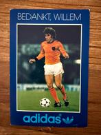 Adidas spelerskaart Van Hanegem, Verzamelen, Ophalen, Zo goed als nieuw, Ajax, Spelerskaart
