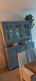 Leuke, blauwe buffetkast, Huis en Inrichting, Kasten | Boekenkasten, 25 tot 50 cm, 150 tot 200 cm, Gebruikt, Ophalen