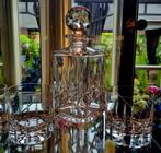 KRISTALLEN  WHISKY KARAF EN 2 ROSENTHAL WHISKY GLAZEN, Antiek en Kunst, Antiek | Glas en Kristal, Ophalen of Verzenden