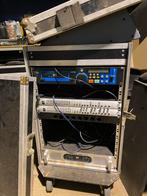 Flight case met versterker en eq, Muziek en Instrumenten, Versterkers | Keyboard, Monitor en PA, Ophalen, Gebruikt, 1000 watt of meer