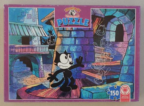 puzzel Felix the Cat - Spookkasteel, Hobby en Vrije tijd, Denksport en Puzzels, Zo goed als nieuw, Legpuzzel, Minder dan 500 stukjes