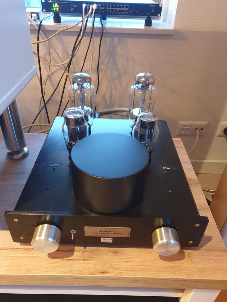 Tram mk2 DHT OTL tube preamplifier, Audio, Tv en Foto, Buizenversterkers, Versterker, Ophalen