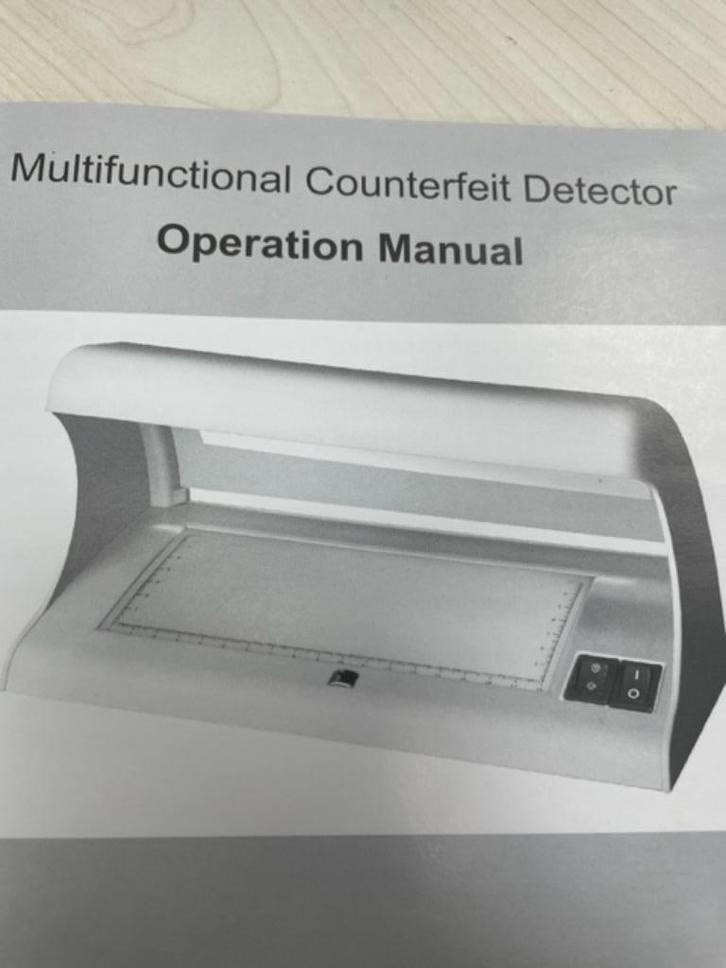 Vals geld detector nieuw., Postzegels en Munten, Munten en Bankbiljetten | Toebehoren, Valsgelddetector, Ophalen of Verzenden