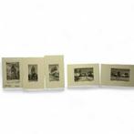 Piet de Vries (1932-2003). Vijf kleine etsen, Antiek en Kunst, Kunst | Etsen en Gravures, Ophalen of Verzenden