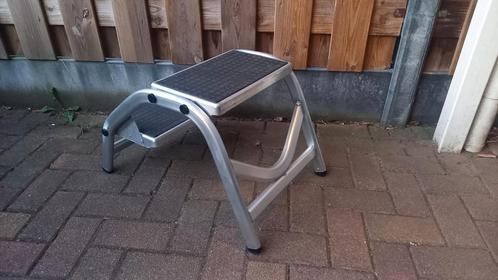 Dubbele opstap caravan/camper, Caravans en Kamperen, Caravan accessoires, Gebruikt, Ophalen