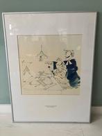 Zilveren lijst met passe-partout, Antiek en Kunst, Ophalen of Verzenden