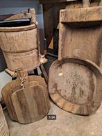 houten emmers schalen troggen potten kruiken sober niet duur, Ophalen of Verzenden, Nieuw