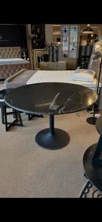 Massief marmeren eettafel, Huis en Inrichting, Tafels | Eettafels, 100 tot 150 cm, Rond, Ophalen of Verzenden, Zo goed als nieuw