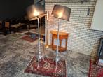 Elegante Barok Vloerlamp Aluminium Prachtstaat 2x. Kijk oms,, Ophalen, Zo goed als nieuw, 150 tot 200 cm