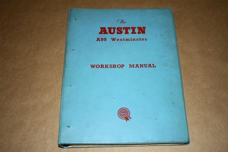 The Austin A99 Westminster - Workshop Manual - 1960, Auto diversen, Handleidingen en Instructieboekjes, Ophalen of Verzenden