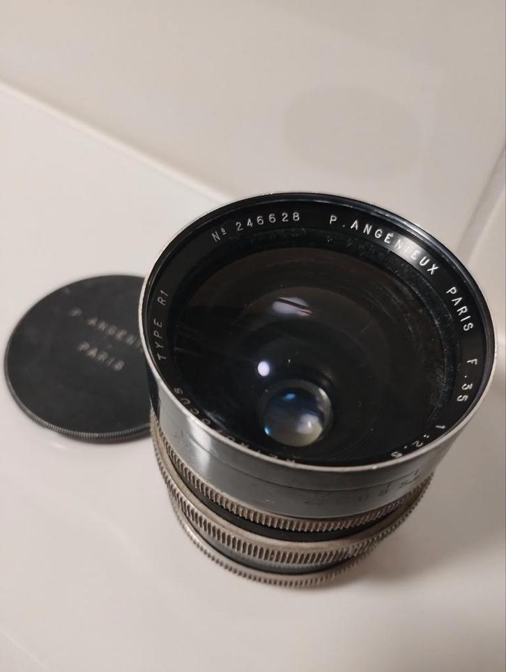 P. Angenieux Paris F 3,5 1:2,5 Retrofocus Type R1  M42 mount, Audio, Tv en Foto, Fotografie | Lenzen en Objectieven, Ophalen of Verzenden