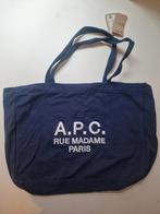 A.P.C. Rue Madame Paris Tote Bag - Nieuw!, 40 tot 60 cm, 20 tot 30 cm, Blauw, Nieuw