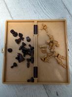 Houten Schaakspel Reisformaat (magneetjes), Hobby en Vrije tijd, Gezelschapsspellen | Bordspellen, Een of twee spelers, Ophalen of Verzenden