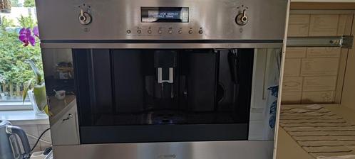 Smeg inbouw espressomachine CMS45X, Witgoed en Apparatuur, Ovens, Zo goed als nieuw, Oven, 45 tot 60 cm, 45 tot 60 cm, Ophalen