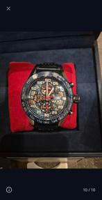 TAG Heuer Carrera Red Bull Racing Horloge €3333,33, Sieraden, Tassen en Uiterlijk, Horloges | Heren, Ophalen, Leer, Staal, Polshorloge