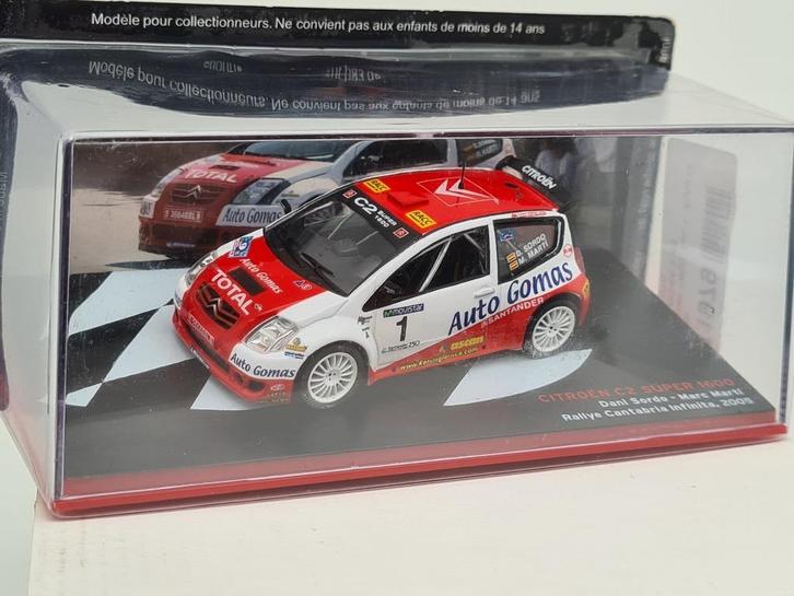 Citroën C2 Rally (2005) - 1/43, Hobby en Vrije tijd, Modelauto's | 1:43, Zo goed als nieuw, Auto, Overige merken, Verzenden