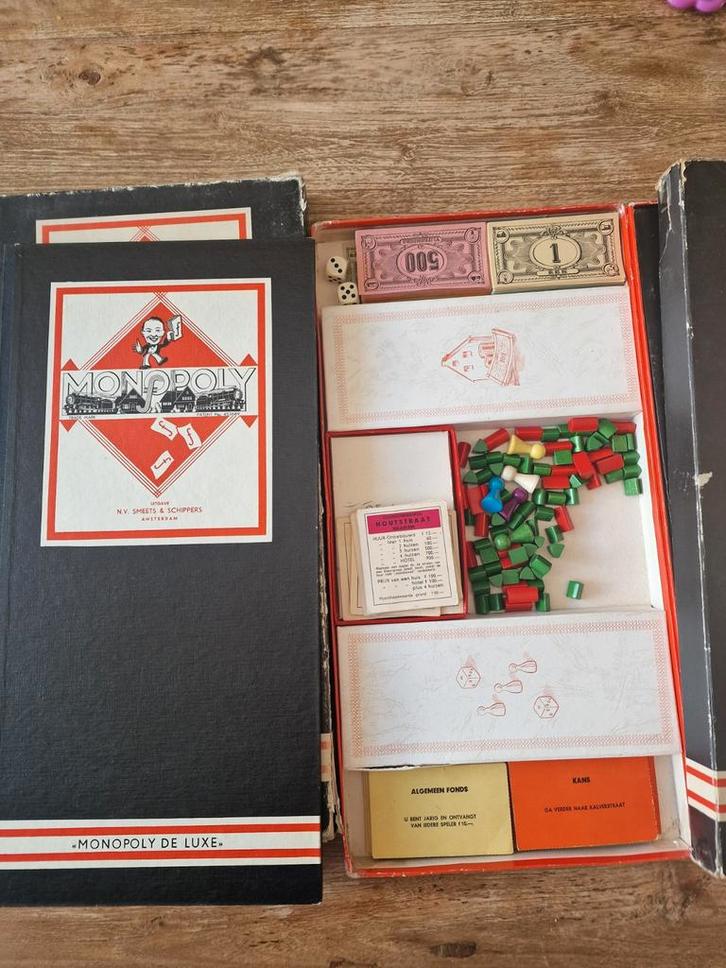 Monopoly gulden spel twee maal, Hobby en Vrije tijd, Gezelschapsspellen | Bordspellen, Gebruikt, Drie of vier spelers, Vijf spelers of meer