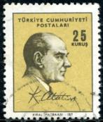 Turkije 2027 - Ataturk, Postzegels en Munten, Republiek Turkije, Overige landen, Verzenden, Gestempeld
