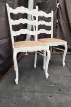 4 queen ann stoelen  alleen dit weekend  40euro, Huis en Inrichting, Stoelen, Ophalen, Bruin, Vijf, Zes of meer stoelen