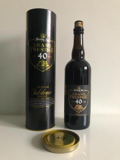 Hertog Jan Grand Prestige 40 jaar Jubileum editie (0,75L), Verzamelen, Biermerken, Nieuw, Flesje(s), Hertog Jan, Ophalen