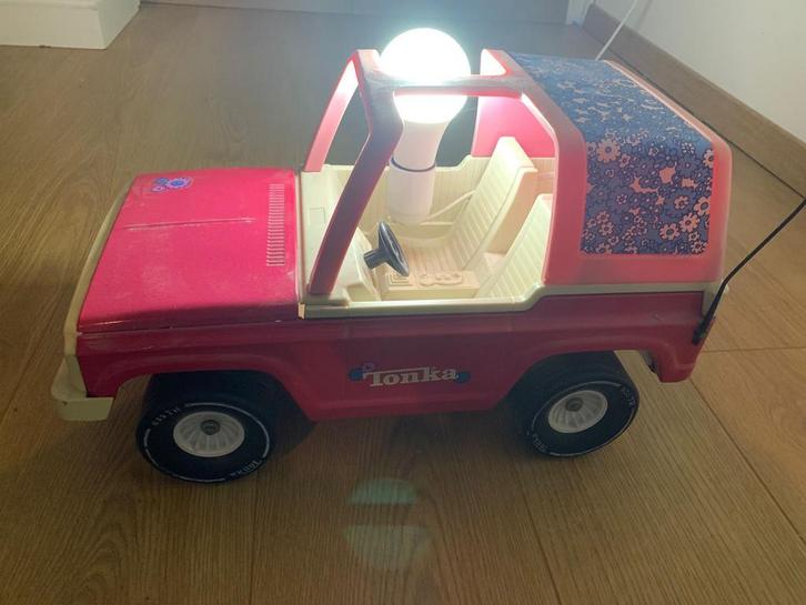 Vintage Tonka Auto Lamp - Uniek!, Antiek en Kunst, Antiek | Lampen, Ophalen