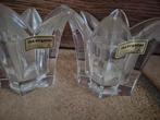 Twee kristallen kaarsenhouder kristal, Verzamelen, Biermerken, Ophalen of Verzenden, Zo goed als nieuw, Glas of Glazen, Overige merken