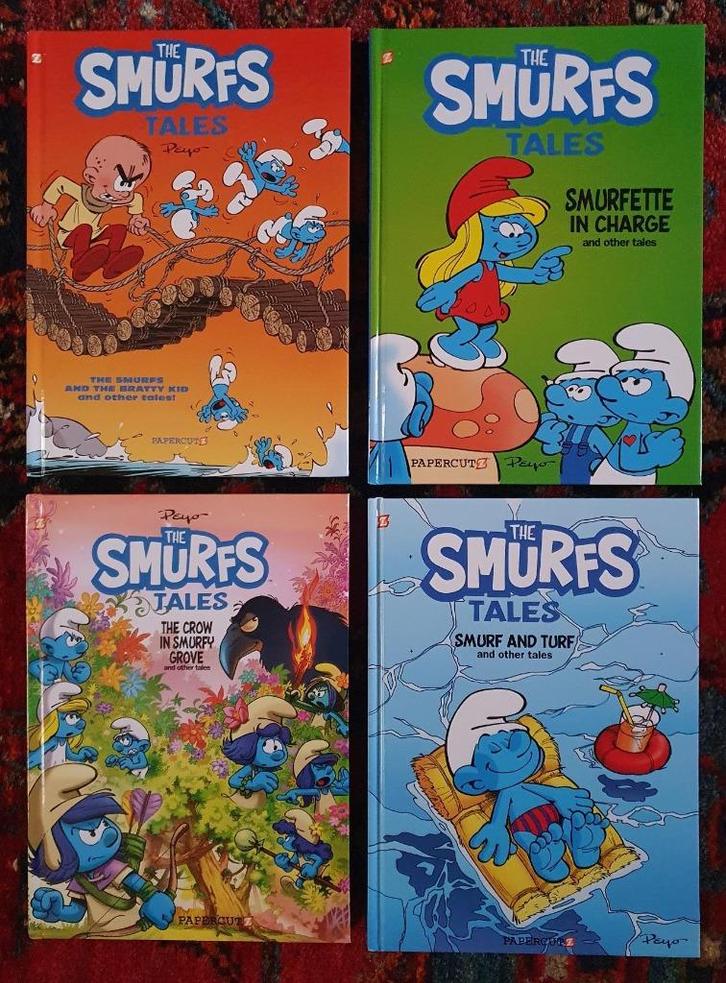 De Smurfen / The Smurfs Tales. Deel 1 t/m 4., Boeken, Stripboeken, Nieuw, Meerdere stripboeken, Ophalen of Verzenden
