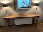 Houten sidetable/wandtafel, Antiek en Kunst, Antiek | Meubels | Tafels, Ophalen of Verzenden