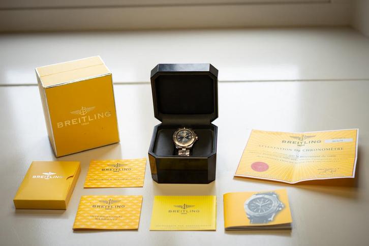 Breitling Colt Automatic A17380, Sieraden, Tassen en Uiterlijk, Horloges | Heren, Zo goed als nieuw, Breitling, Staal, Ophalen of Verzenden