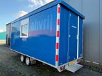Te koop grote snelverkeer schaftwagen / bouwkeet tandemasser, Doe-het-zelf en Verbouw, Bouwketen en Schaftketen, Ophalen, Zo goed als nieuw