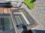 Houten kozijnen met openslaand raam, Gebruikt, Raamkozijn, 75 tot 150 cm, Hout