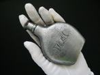 Heupfles / zakflacon van 95 % tin, Ophalen of Verzenden
