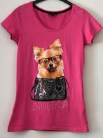 T-Shirt - Opdruk Chihuahua - tekst Diva Dog - S, Ophalen of Verzenden, Nieuw
