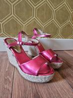 Roze Sleehakken - Maat 41, Ophalen of Verzenden, Zo goed als nieuw, Roze, Sandalen of Muiltjes