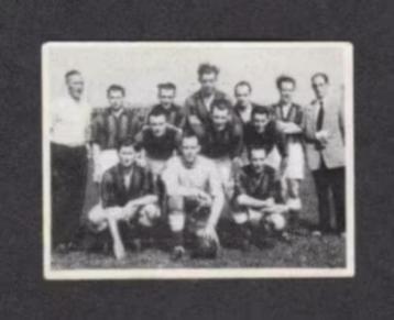 Voetbalplaatje DWS Amsterdam 1951-1952. beschikbaar voor biedingen