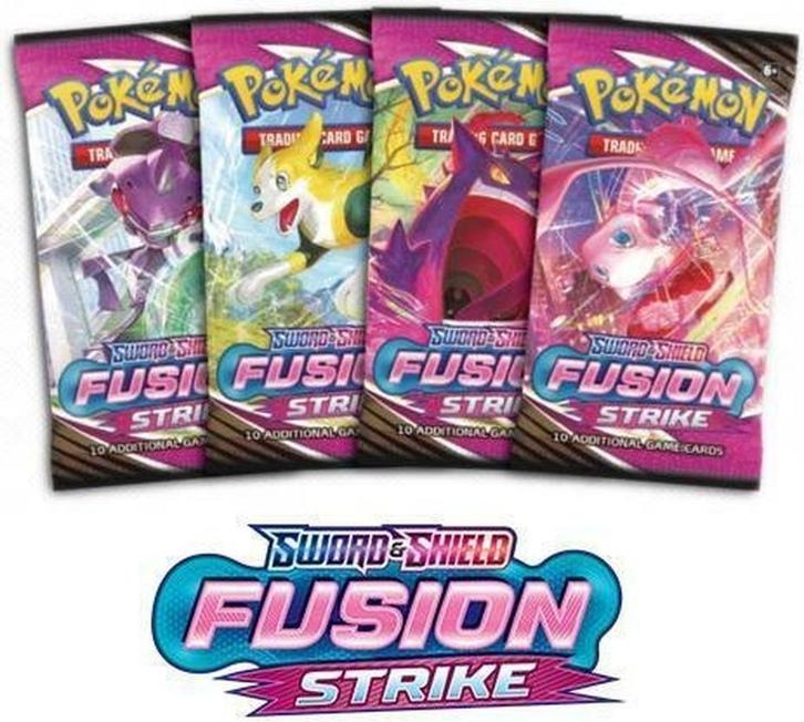 Pokémon Fusion Strike Booster Pack, Hobby en Vrije tijd, Verzamelkaartspellen | Pokémon, Nieuw, Booster, Foil, Ophalen of Verzenden