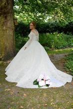 Trouwjurk, Ophalen, Zo goed als nieuw, Wit, Trouwjurk