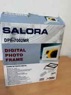 Digitaal Fotolijst Salora DPF-7002MR, Ophalen of Verzenden, Zo goed als nieuw, Afstandsbediening