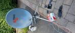 triatlon schotelantenne met MZ 102 HD ONTVANGER.  SATFINDER, Ophalen of Verzenden, Zo goed als nieuw
